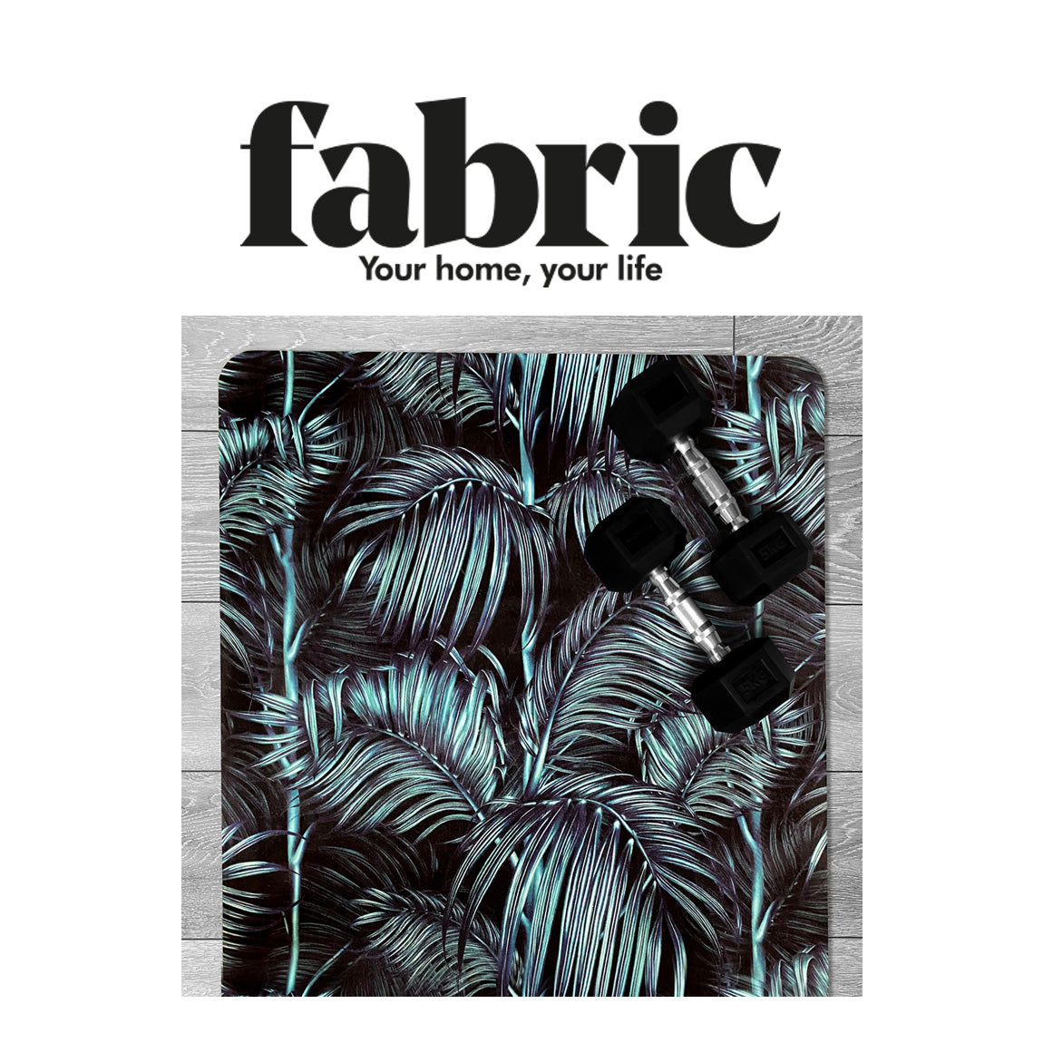 Charlotte Jades Luxury Gym Mats featured In Fabric