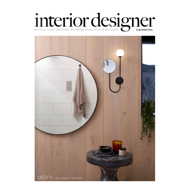 Charlotte Jades Interviewed for Interior Designer Magazine