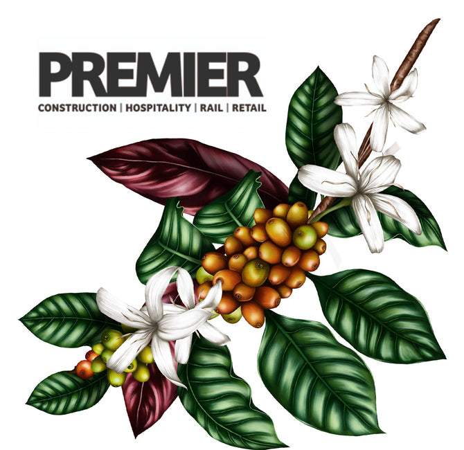 Charlotte Jades Collaboration with Costa Coffee featured on Premier Construction