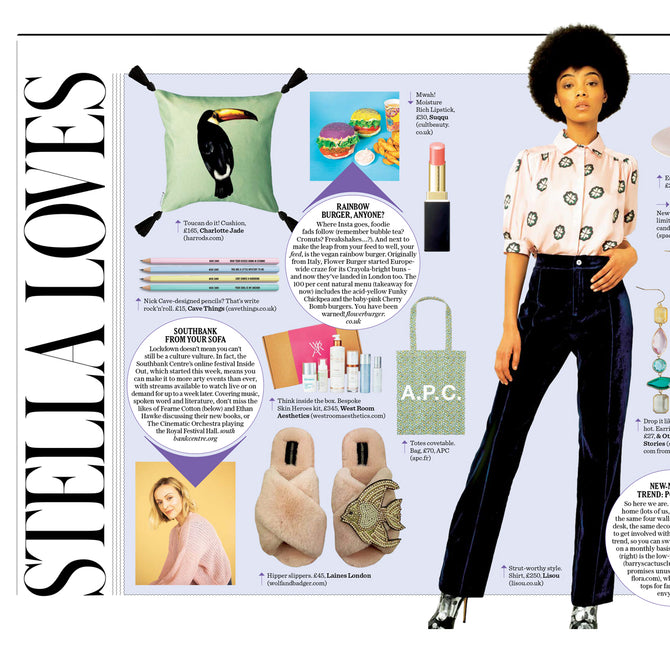 Stella Magazine Features Charlotte Jade Luxury Cushions