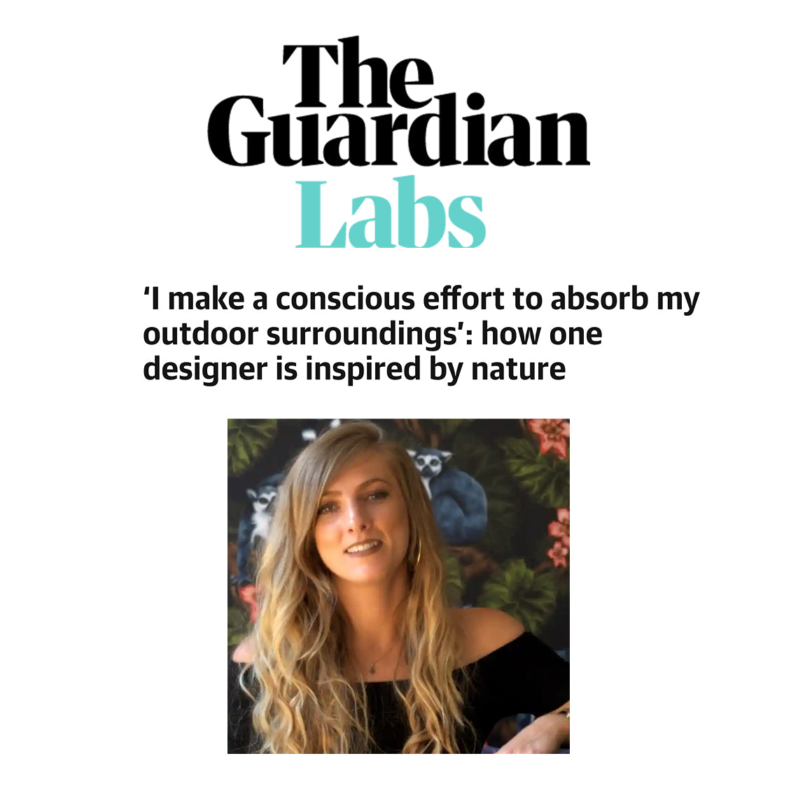 Charlotte Jade In The Guardian Labs In Collaboration With Listerine