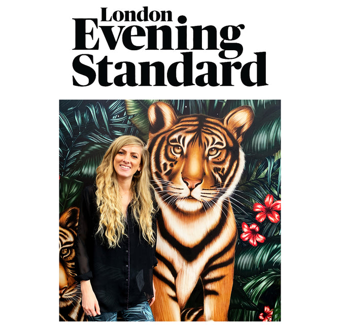 Evening Standard Features Charlotte Jade Wall Murals