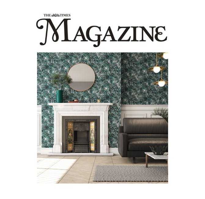 The Times Magazine Features Charlotte Jade Luxury Wallpaper