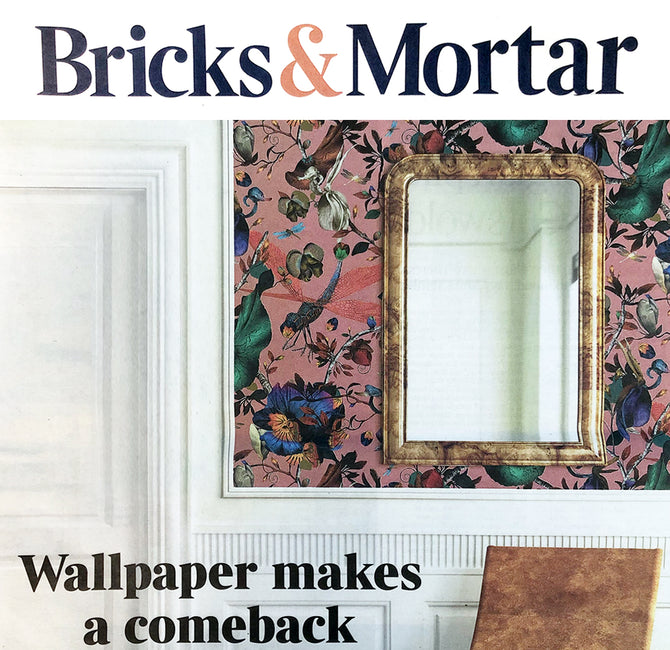 The Times Features Charlotte Jade Luxury Wallpaper
