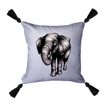 Charlotte Jade Collaboration with Harrods, Magnificent Herd Luxury Velvet Cushion