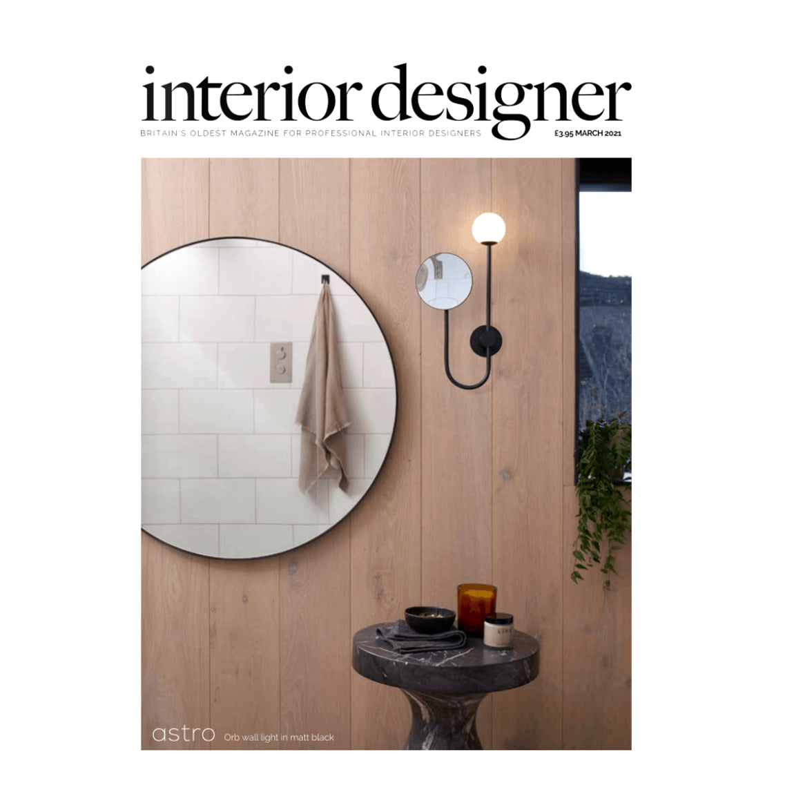 Charlotte Jades Interviewed for Interior Designer Magazine
