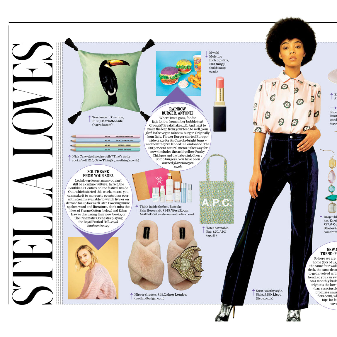 Stella Magazine Features Charlotte Jade Luxury Cushions