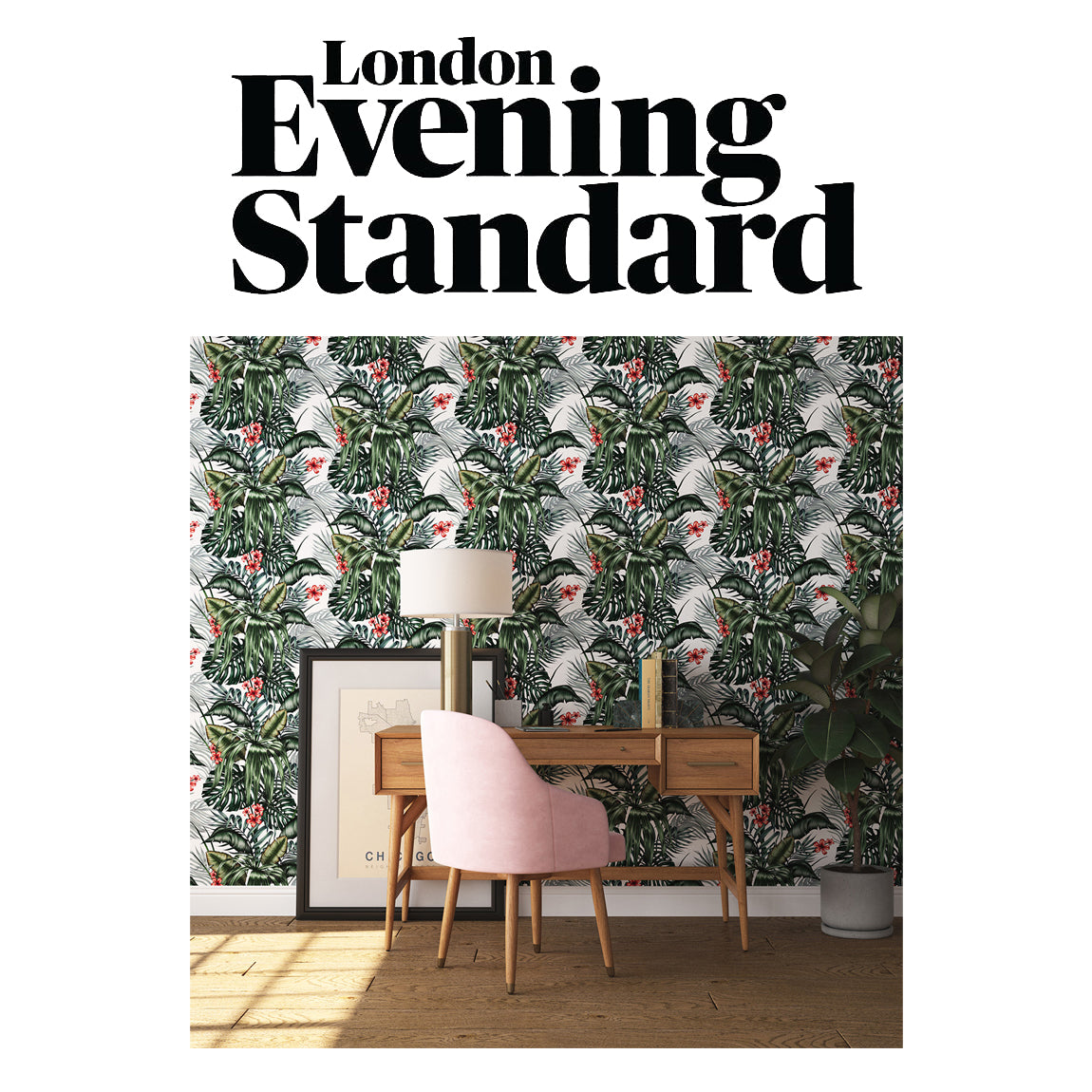 Evening Standard Features Charlotte Jade Luxury Wallpaper