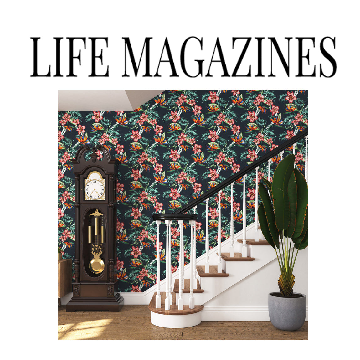 Life Magazine Features Charlotte Jade Luxury Wallpaper