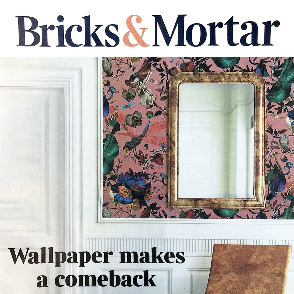 The Times Features Charlotte Jade Luxury Wallpaper