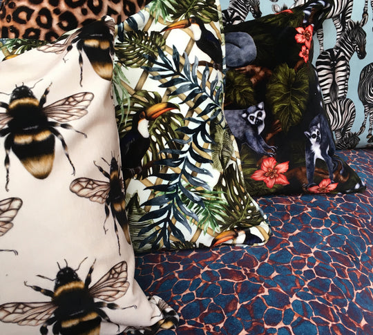 Charlotte Jade Luxury Velvet Cushions