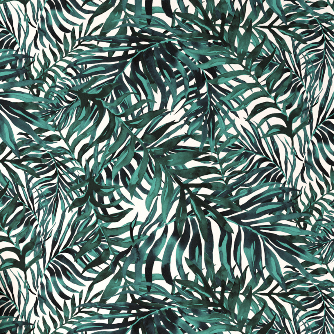 Charlotte Jade Luxury, Hand Drawn, Bespoke Botanical Palm Wallpaper