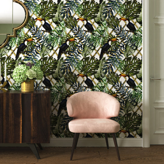 Charlotte Jade, Luxury, Bespoke, Hand Drawn Wallpaper